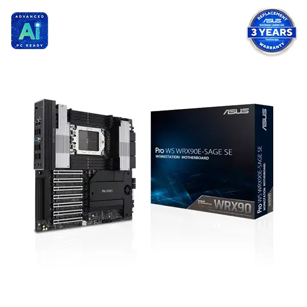 ASUS Pro WS WRX90E-SAGE SE Workstation Motherboard